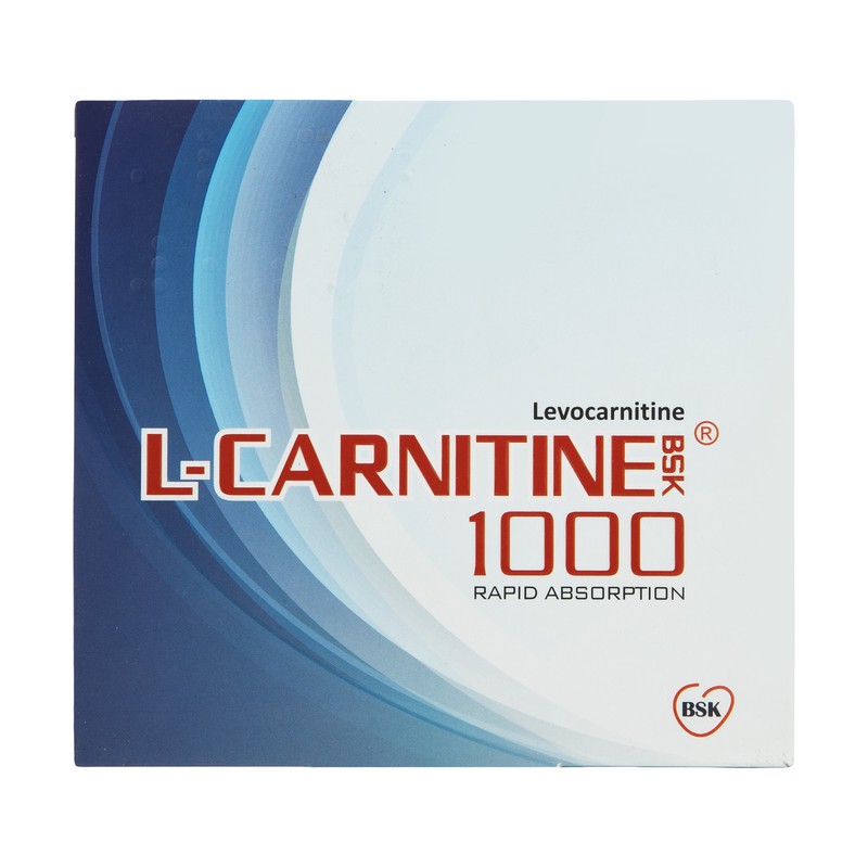 ویال خوراکی ال کارنیتین 1000 میلی گرمی بی اس کی بسته 10 عددیجدید