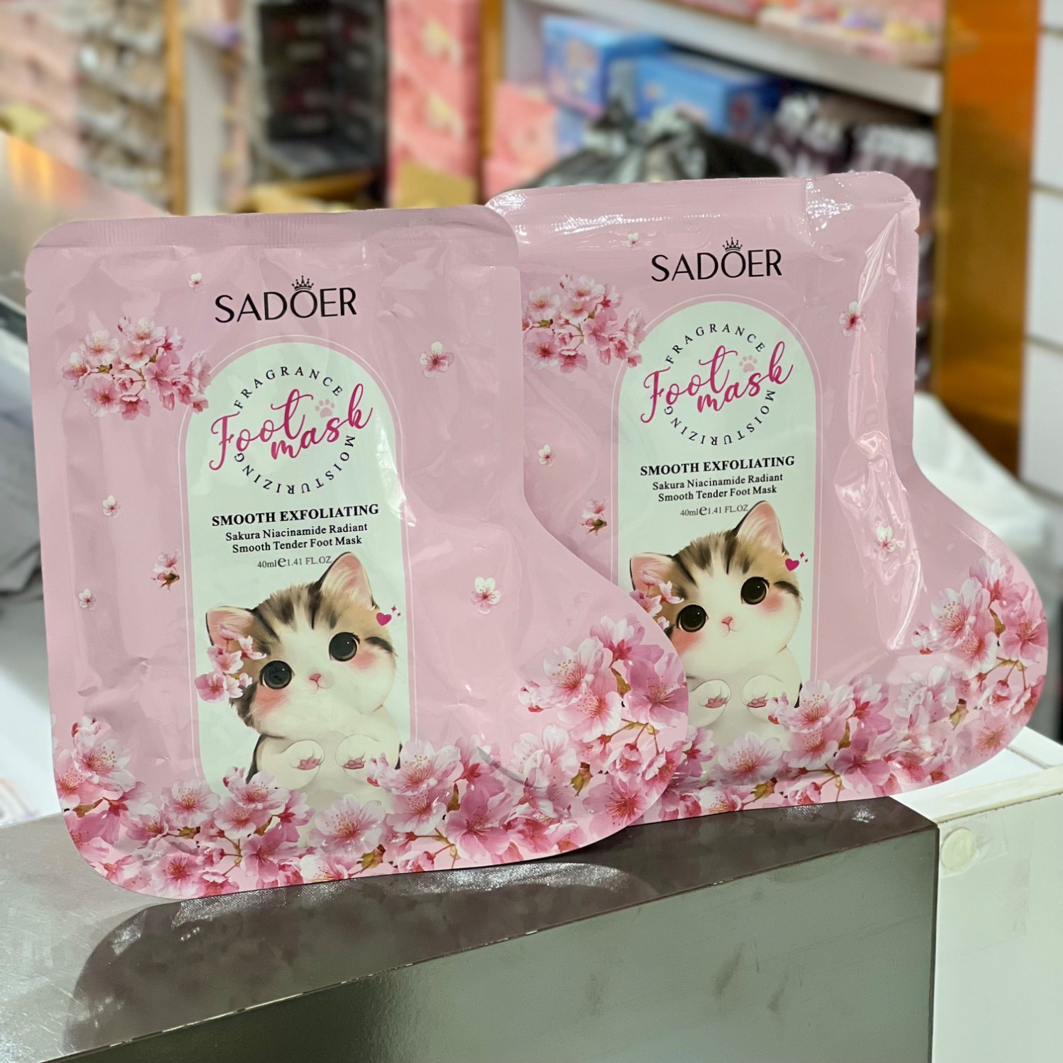 ماسک پا جورابی گربه سادور SADOERجدید
