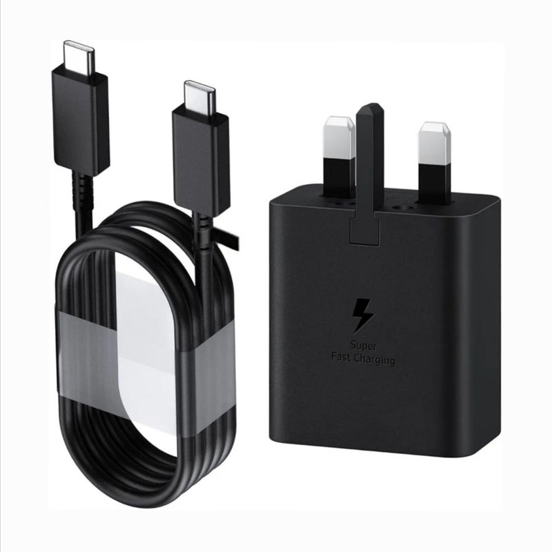 شارژر دیواری 45 وات اس ال وای مدل Super Fast Charge 2.0 به همراه کابل تبدیل USB-Cجدید