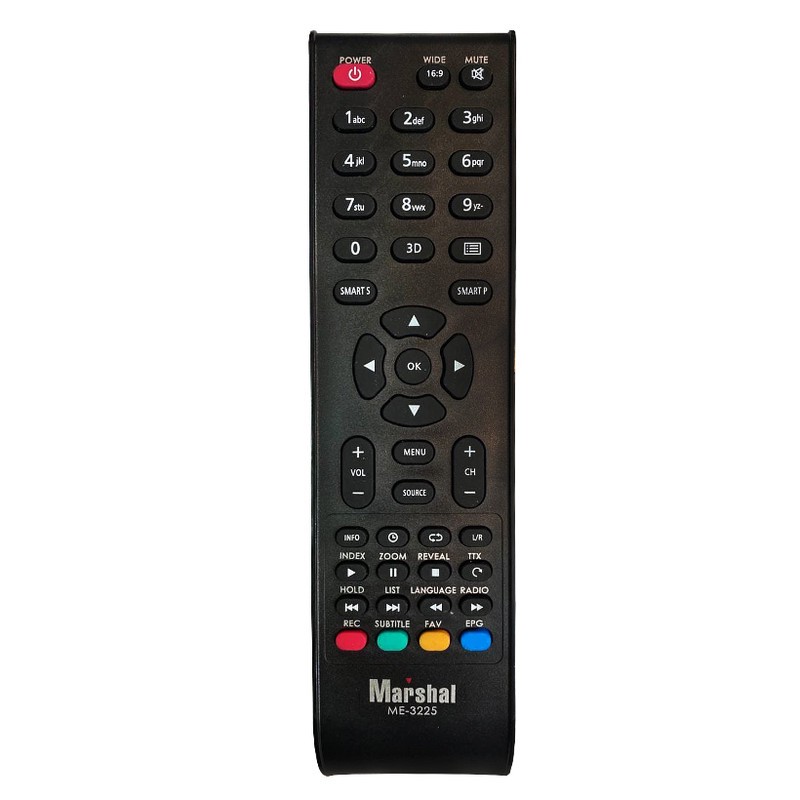 ریموت کنترل تلویزیون مارشال مدل ME-3225جدید