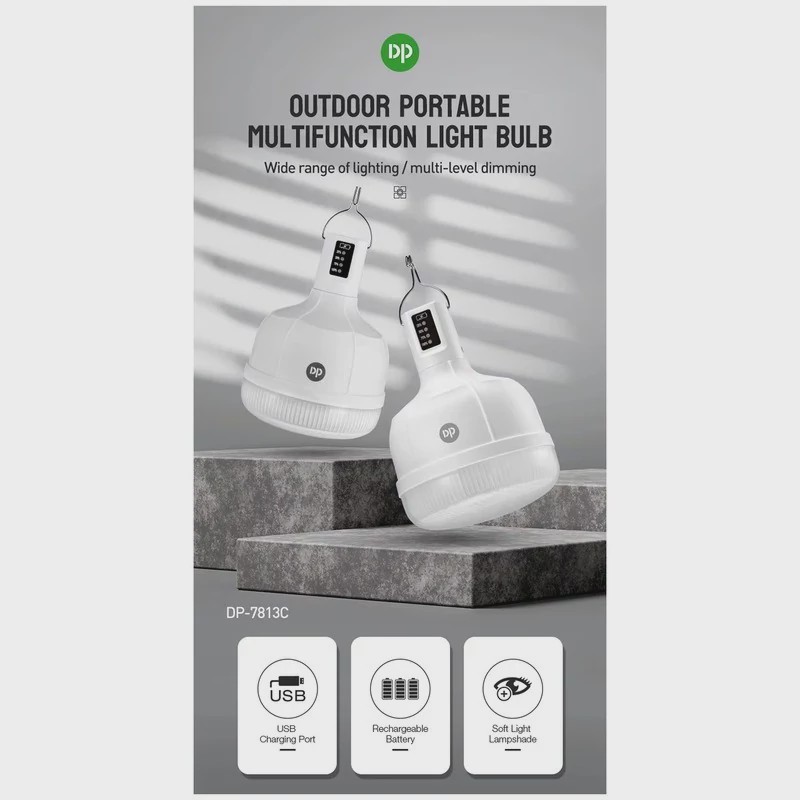 چراغ آویز چادر دی پی مدل DP-7813Cجدید