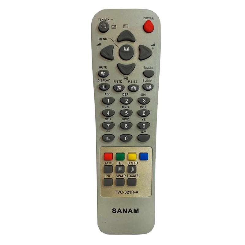 ریموت کنترل تلویزیون صنام مدل 021R-Aجدید