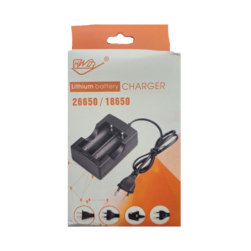 شارژر باتری لیتیومی مدل 26650 18650 کد P98جدید
