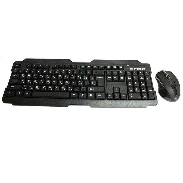 کیبورد و ماوس بی سیم ایکس پی-پرواکت مدل XP-W4400جدید