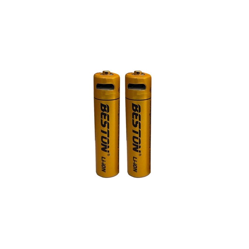 باتری نیم قلم قابل شارژ بستون مدل micro usb li-ion بسته 2 عددیجدید