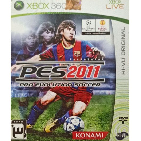 بازی PES 2011 مخصوص XBOX 360جدید