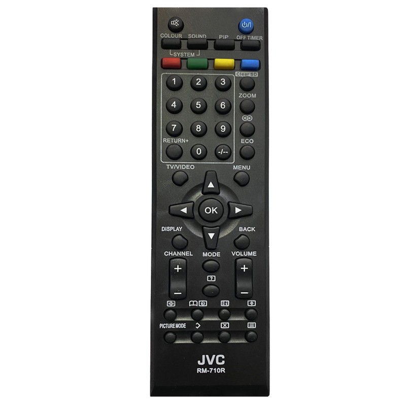ریموت کنترل تلویزیون جی وی سی مدل RM-710Rجدید