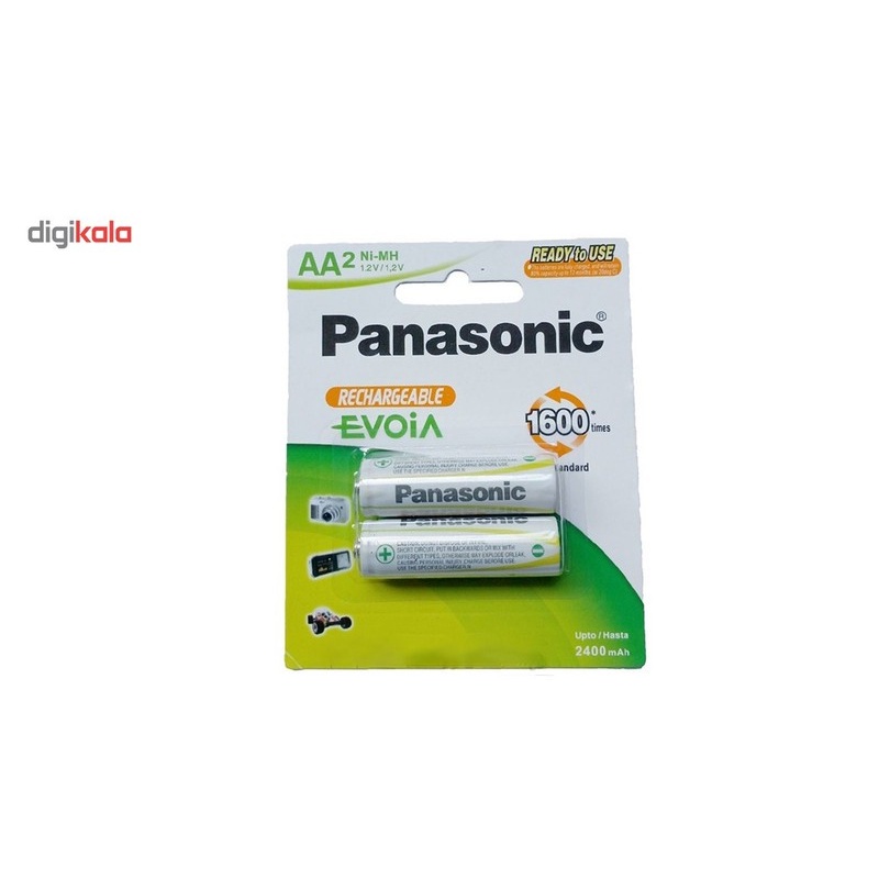 باتری قلمی قابل شارژ پاناسونیک مدل Rechargeable 2400mah بسته 2 عددیجدید