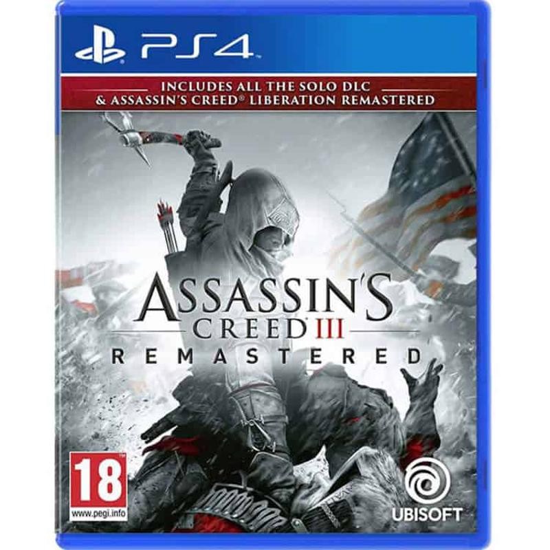 بازی Assassin s Creed III Remastered نسخه استاندارد مخصوص PS4جدید