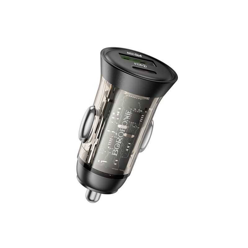 شارژر فندکی 25 وات بروفون مدل BZ26A PD QC3.0جدید