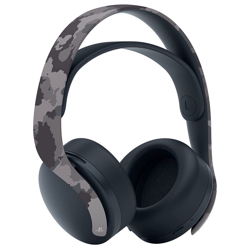 هدست پلی استیشن 5 سونی مدل Pulse 3D طرح Grey Camouflageجدید