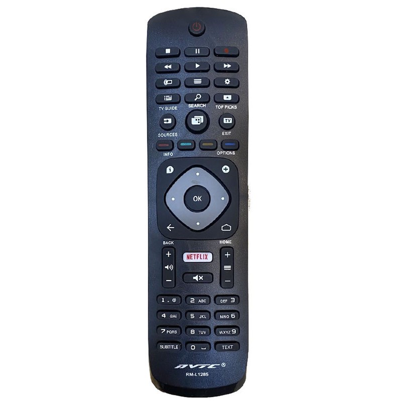 ریموت کنترل تلویزیون مدل AVTC RM-L1285 مناسب برای تلویزیون فیلیپس