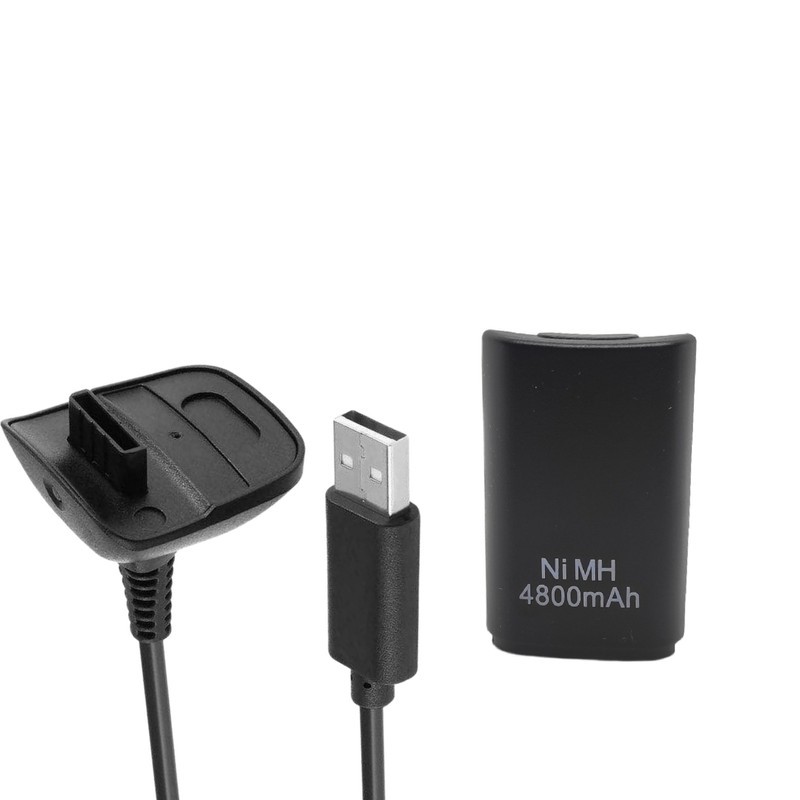 باتری و شارژر دسته بازی ایکس باکس 360 مدل EG360جدید
