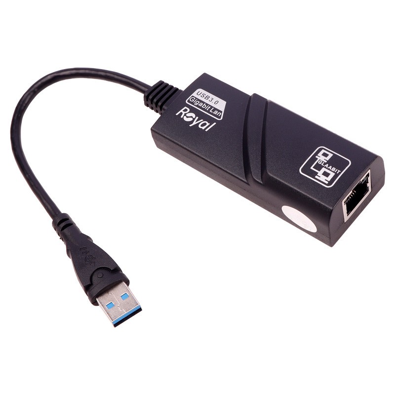 مبدل USB3.0 به LAN رویال مدل 1GIGABYTEجدید