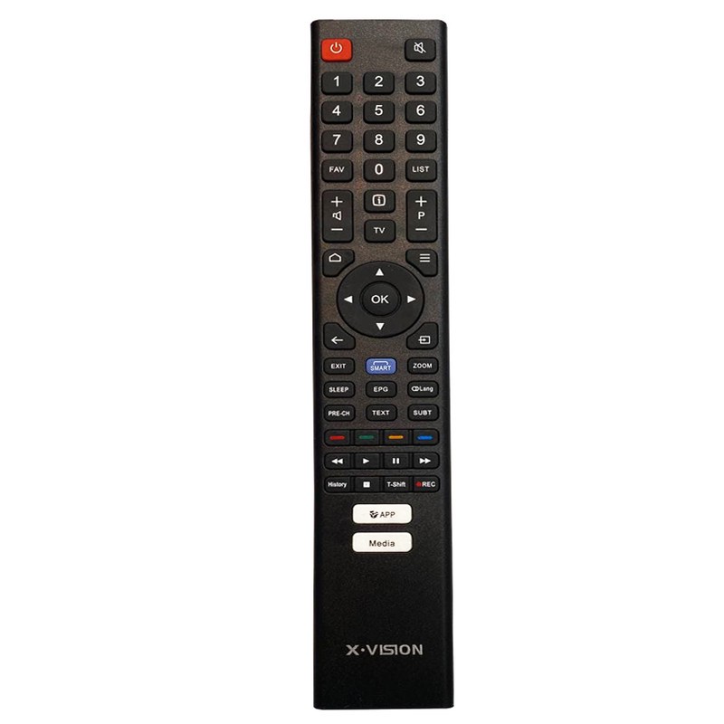 ریموت کنترل تلویزیون ایکس ویژن مدل TX725جدید