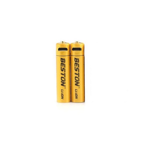 باتری نیم قلمی قابل شارژ بستون مدل MICROUSB بسته دو عددیجدید