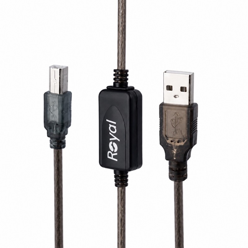 کابل پرینتر رویال مدل P98 طول 20 مترجدید