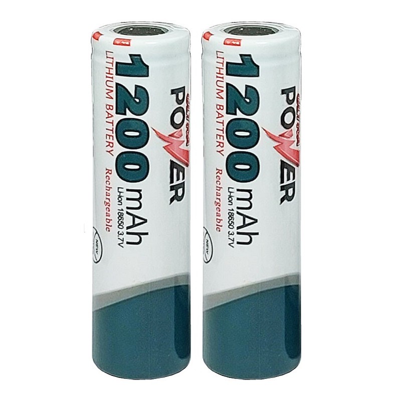 باتری لیتیوم یون اولترا پاور مدل MR-1200 ظرفیت 1200 میلی آمپر ساعت بسته دو عددیجدید