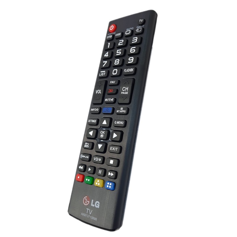 ریموت کنترل تلویزیون ال جی مدل AKB15690(3D)جدید