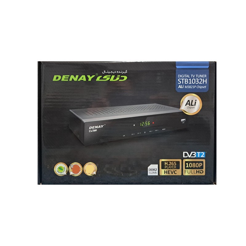 گیرنده دیجیتال دنای مدل STB-1032 HEVCجدید