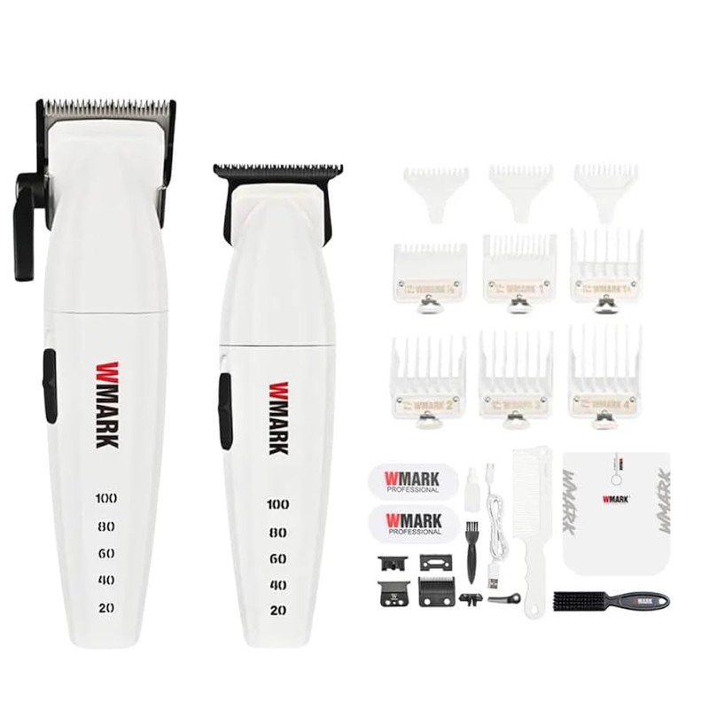 ماشین اصلاح موی سر و صورت شارژی دبلیو مارک مدل NG-8632KIT بسته 2 عددی