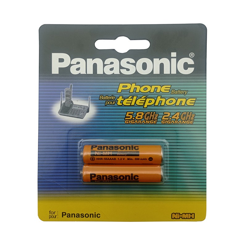 باتری نیم قلمی قابل شارژ پاناسونیک مدل DM-550HR03جدید