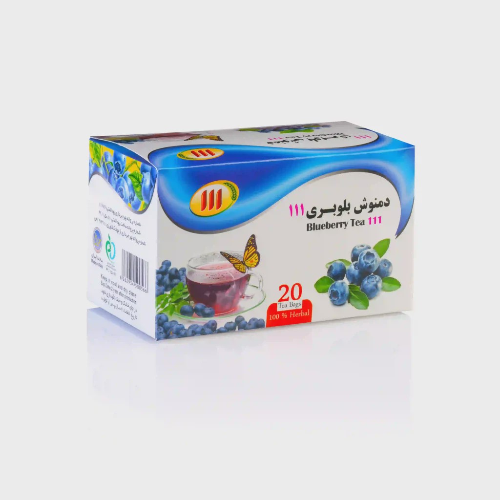 دمنوش گیاهی بلوبری تی بگ 20 عددی