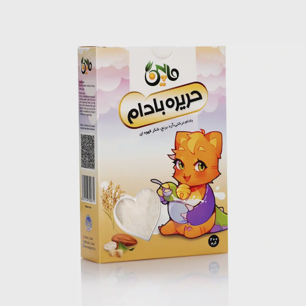 حریره بادام غذای کودک ماپین 200 گرمجدید