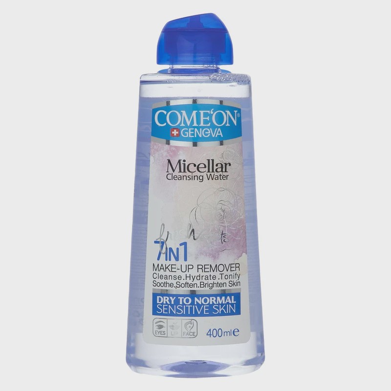 آب پاک کننده آرایش صورت کامان مدل DRY SKIN حجم 400 میلی لیتر