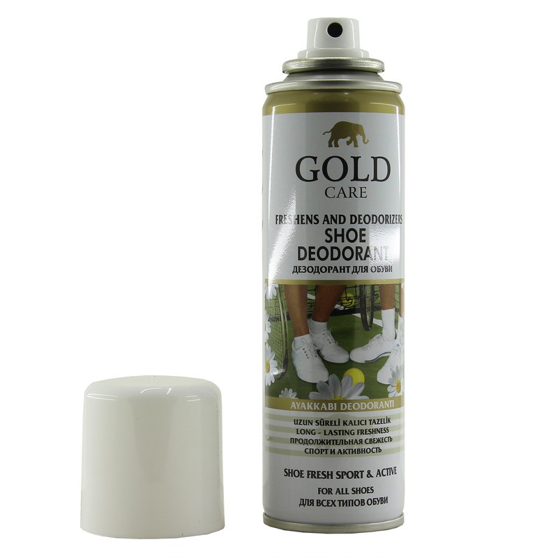 اسپری خوش بو کننده کفش گلد مدل DEODORANT SHOEجدید