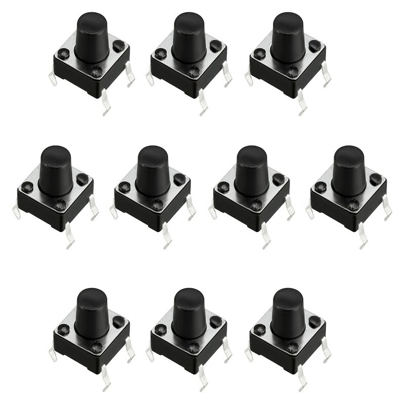 میکرو سوئیچ مدل Vertical-668-4P بسته 10 عددی