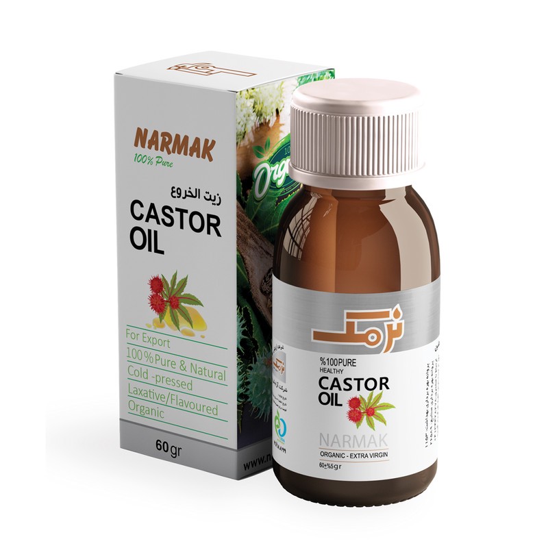 روغن کرچک نرمک مدل 003 حجم 60 میلی لیترجدید
