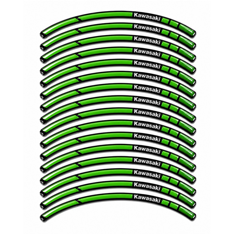 برچسب دوررینگ موتورسیکلت رایسان کد DrjK008g مجموعه 16 عددی