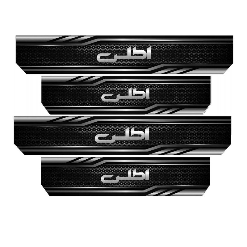 برچسب پارکابی خودرو رایسان کد SP2070 مناسب برای اطلس اکسان استیکر