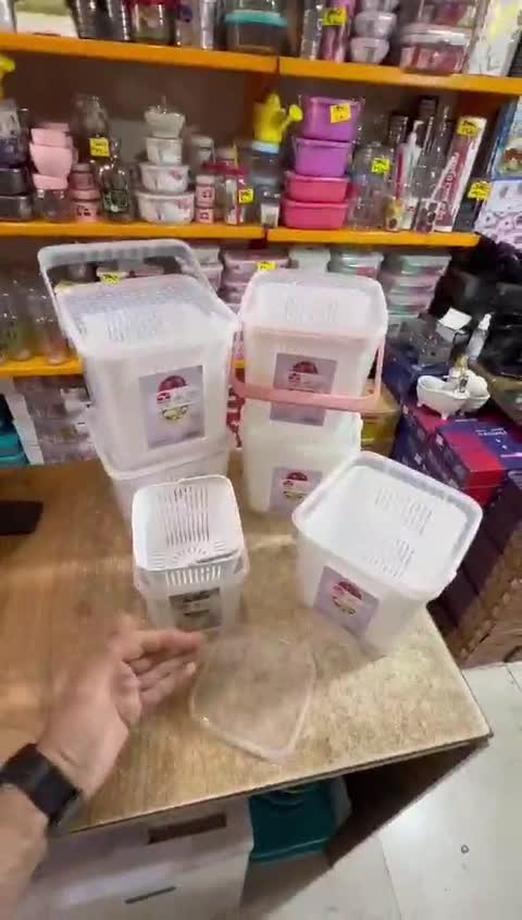 ظرف نگهدارنده ترشیجات مانیا سایز 2 در پلاسکو امیر