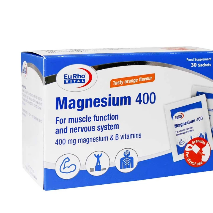 ساشه منیزیم 400 یوروویتال بسته 30 عددیجدید