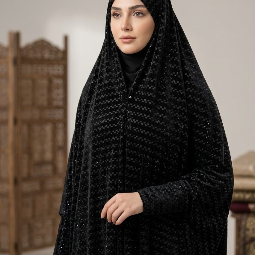 چادر عربی مخمل شاین دارجدید