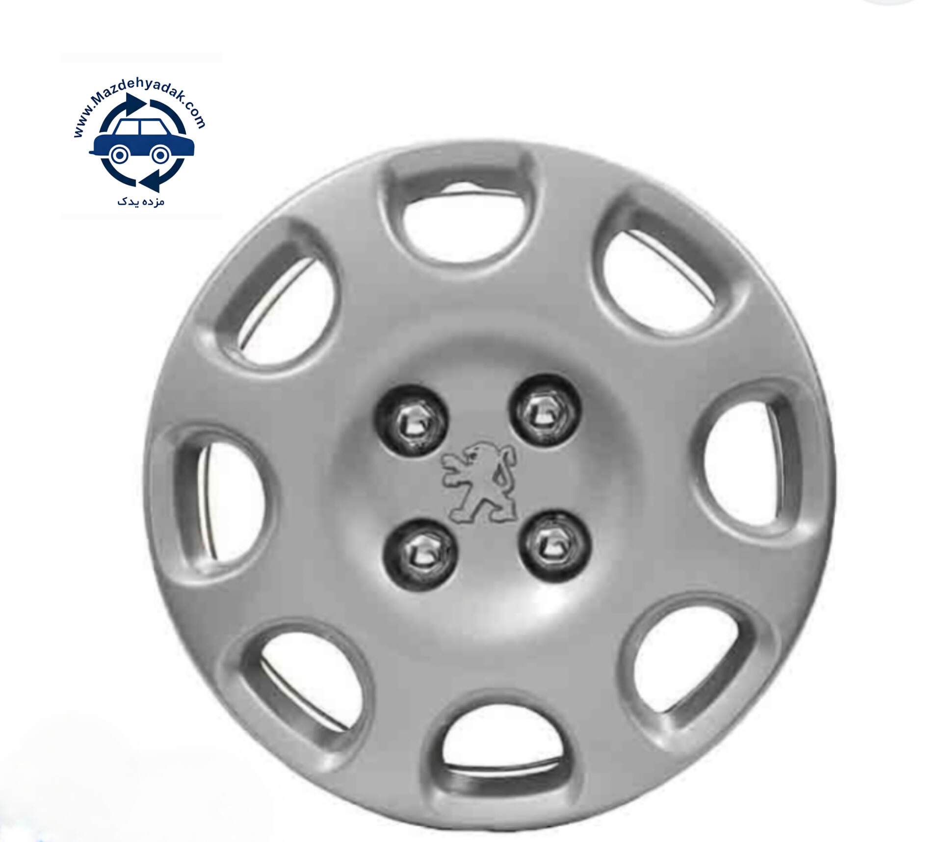 قالپاق 206 صندوقدار sD V8پیروز پلیمر بسته 4 عددیجدید