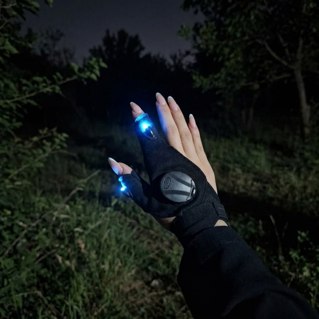 دستکش چراغدار مدل Glove liteجدید