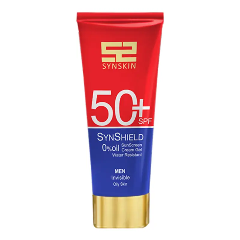 کرم ژل ضد آفتاب بدون چربی مردانه با spf50 ساین اسکین