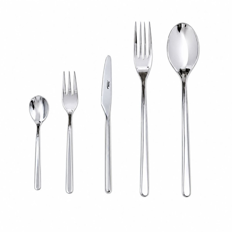 سرویس قاشق و چنگال 30 پارچه 6نفره ناب استیل مدل رجینا