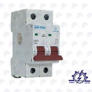 کلید مینیاتوری دو پل 4 آمپر پارس فانال مدل PFN-2P
