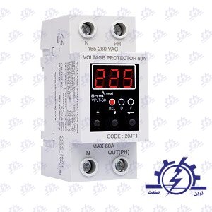 محافظ ولتاژ تک فاز شیوا امواج مدل VPJT-60