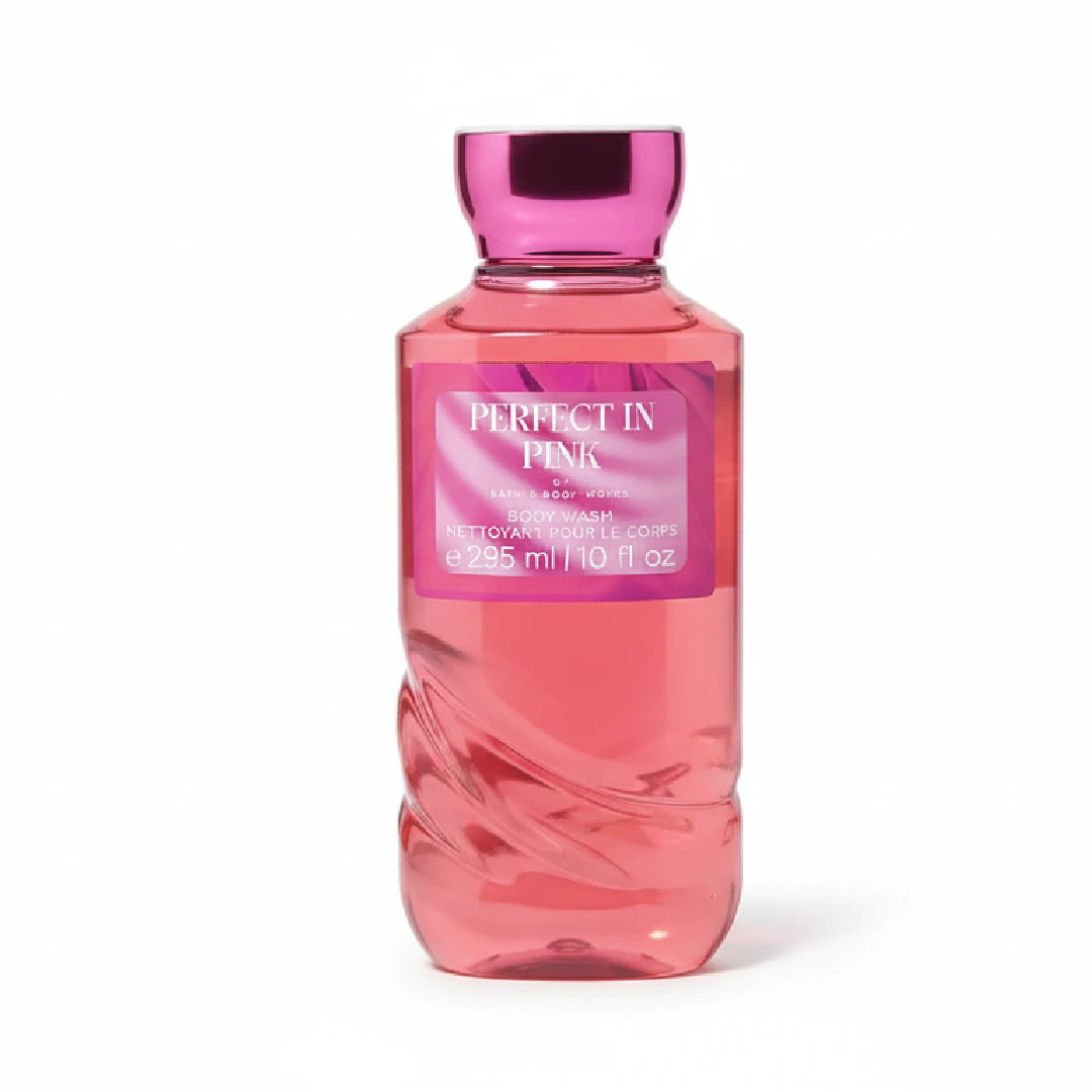 شامپو بدن بث اند بادی ورکس مدل Perfect In Pink حجم 295 میل