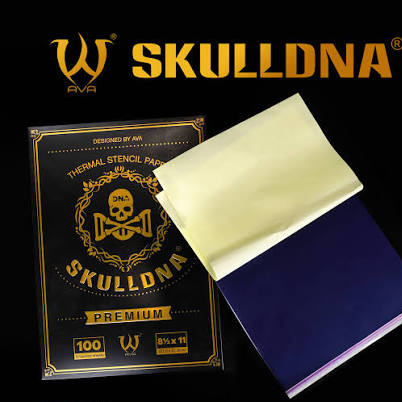 کاغذ استنسیل تاتو SKULLDNA کاغذ انتقال طرح تتو