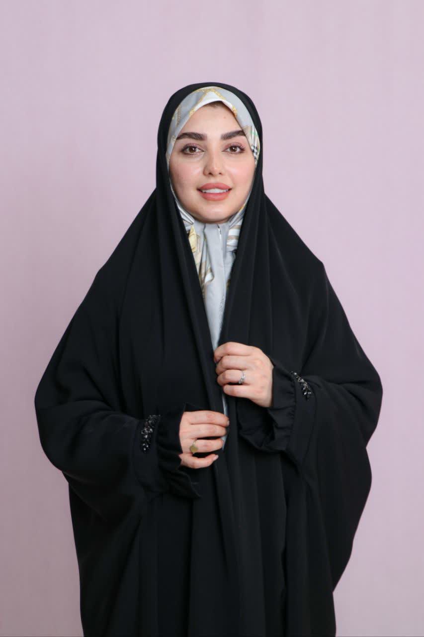 چادر دانشجویی جواهر شایسته مشکیجدید
