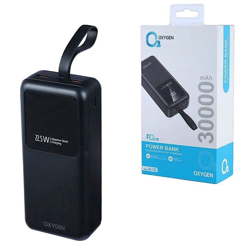 پاوربانک OXYGEN 30000جدید