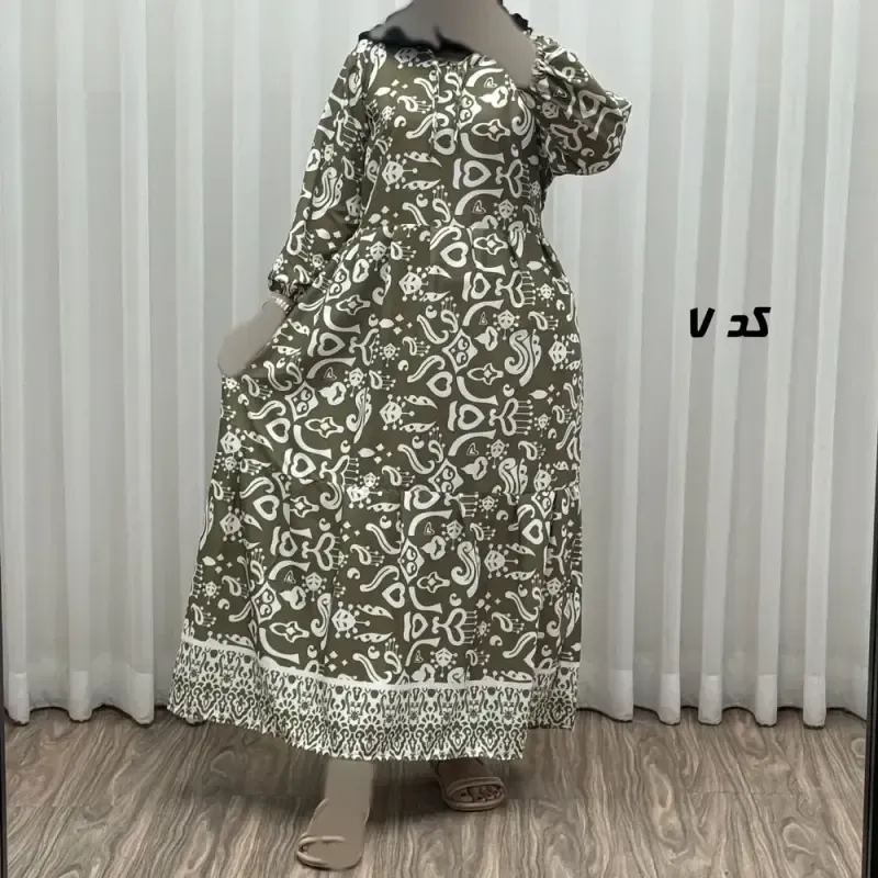 پیراهن ساحلی زنانه مدل دنیا جنس فلور بوگاتی فری سایز مناسب تا 44جدید