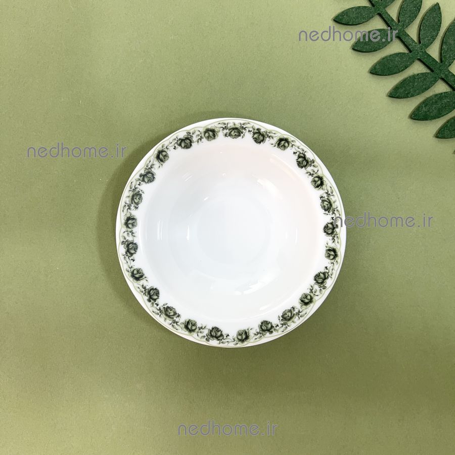ماست خوری تک چینی زرین طرح امرالد ایتالیا اف فله ای درجه یک ( یک عدد ) جدید