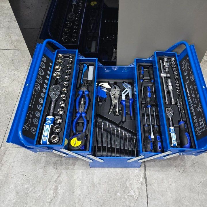 جعبه ابزار باس مدل Box-85N مجموعه 85 عددی با جنس کرومجدید
